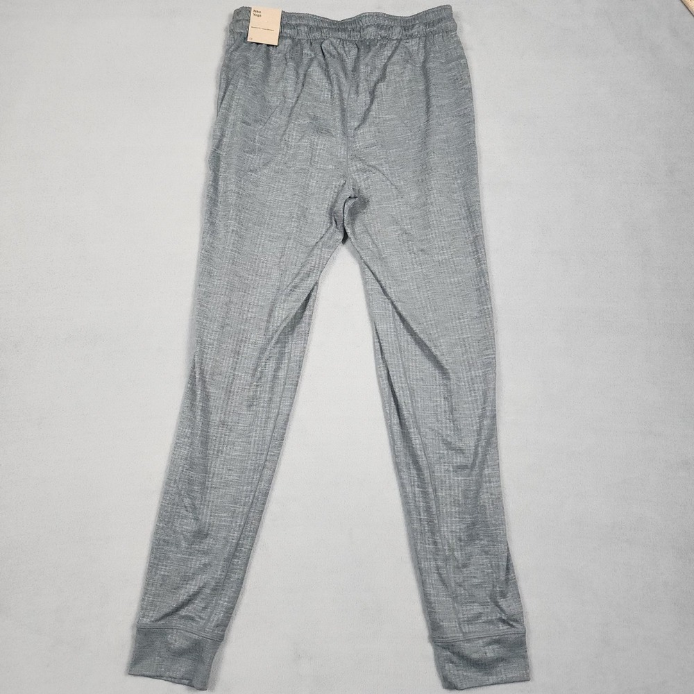Nike Yoga Jogger Pants Mens Size S Gray Training Sweatpants Cuffed NWT - Picture 3 of 6